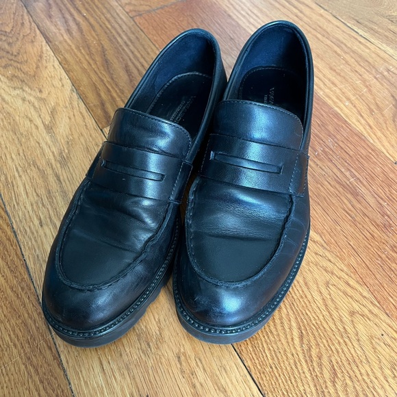Vagabond Shoemaker Leather Loafers - Picture 1 of 9